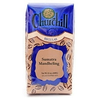 Churchill Coffee Sumatra Mandheling Oz - цял боб