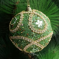 Домашен декор Коледа декор Коледа Rhinestone Glitter Baulles Ball Xmas Tree Ornament Decoration Wall Decor Holiday Decor