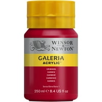 Winsor & Newton Galeria Acrylic, 250ml Buttle Bottle, Crimson