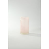 Домашно обзавеждане 9 Розово затруднено цилиндрично стъкло ваза