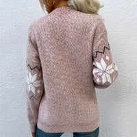 Кардигански пуловери Aayomet за жени жилетка за жени облечени ежедневни лек с дълъг ръкав отворен преден драпиран жилетка пуловери плюс размер, розов S-xxl