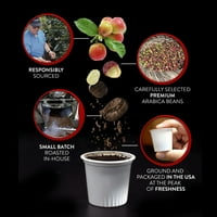 Бруклински боб ролери ароматизирани шушулки за кафе, 2. Keurig, Spice Vanilla, брой