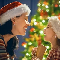 Коледни обеци за дамски момичета празници празници Коледни капки Дъни обеци комплект Xmas Holiday Tree Snowman Santa Hook обеци сладки коледни парти бижута Подаръци Обеци H