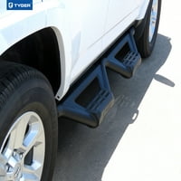 Tyger Auto Lander Running Board, съвместим с 2010- Toyota 4Runner Trail Edition; 2014- SR5, TRD Pro