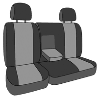Caltrend задна разделителна сплит пейка за седалки за седалки за - Toyota Tundra - TY584-03TA Вложка за дървени въглища и облицовка