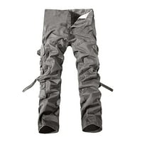Мъжки панталони Мъжки панталони панталони памук спокойно прилепване на военни товарни панталони с мулти джобове fragarn