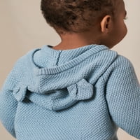 Модерни моменти от Гербер Бебе Момче пуловер плетена жилетка, Боди и панталон комплект, 3-парче