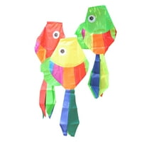 Заомейдакси Сладък шаран риба хвърчило вятърна спираловидна спирала, полет Открит хвърчило играчки детски пролетен Парк градински декор