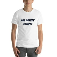 2xl Data Integrity Specialist Slasher Style с къс ръкав памучна тениска от неопределени подаръци