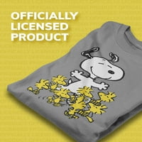 Фъстъци - Snoopy Luv - Графична тениска с къс ръкав за мъже