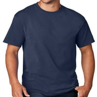 Тениска на редовния човек за мъже, 4xl тъмно синьо