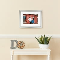 Arttoframes Platinum Picture Frame, сребърна рамка за плакат MDF