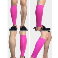 Ediodpoh телешки компресионна ръкав за крак поддръжка Splint & Calf Relief Жени чорапи горещо розово l