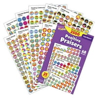 SuperSpots and SuperShapes Sticker Variety Положителни похвали Асортирани цветове T1945