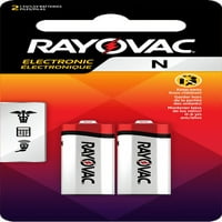 Rayovac без живак N Електронни алкални батерии, 2-пакет, KE810-2ZMD