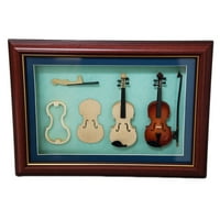 Процес на правене на цигулка на Sky Mini във фото рамка с закачалка деликатен подарък