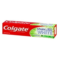 Colgate Искряща бяла избелваща паста за зъби, мента - унция